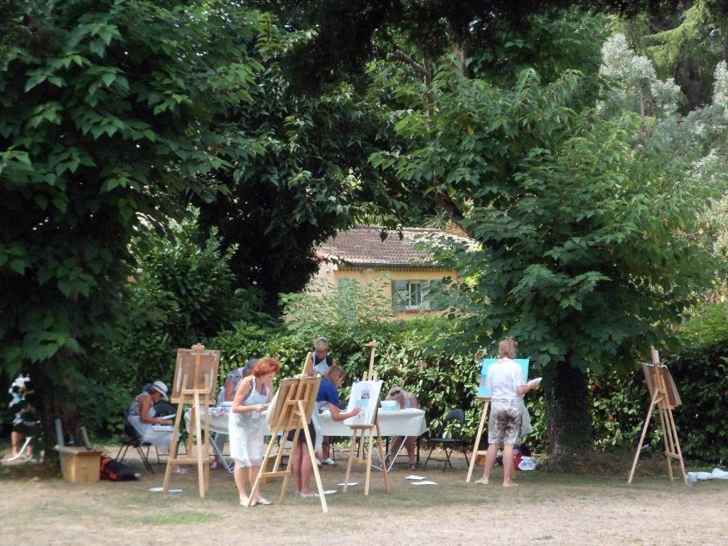 Bed and Breakfast Le Mas Shabanou Roquefort Les Pins Exteriér fotografie